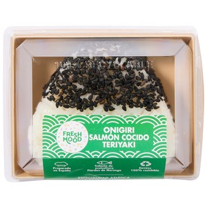 Onigiri de salmón cocido con teriyaki 100 g.