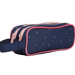 Imagen de Estuche portatodo de 2 compartimentos. estampado de flores, ALCAMPO..