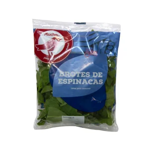 AUCHAN Brotes de espinaca 150 g. Producto Alcampo