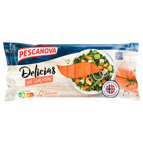 Delicias de salmón PESCANOVA 12 uds