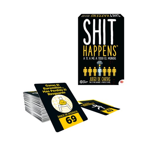 Shit Happens Juego de Mesa, 2 Jugadores o más +18 Años BIZAK