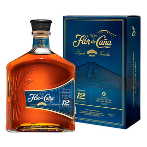 Imagen de FLOR DE CAÑA Ron artesanal envejecido 12 años FLOR DE CAÑA Centenario botella de 70 cl.
