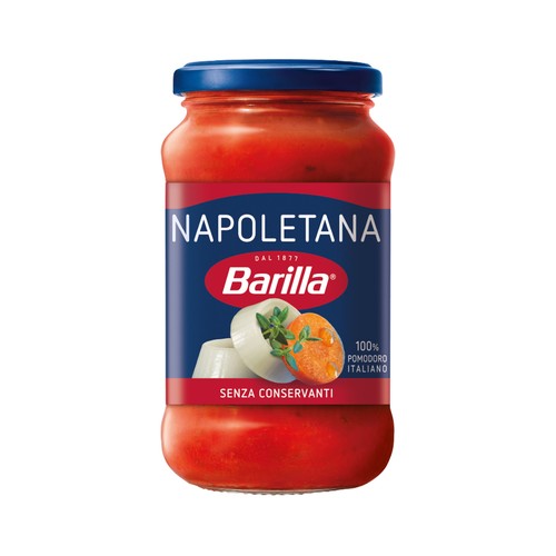 BARILLA Salsa Napoletana (Napolitana) con base de tomate BARILLA 400 g