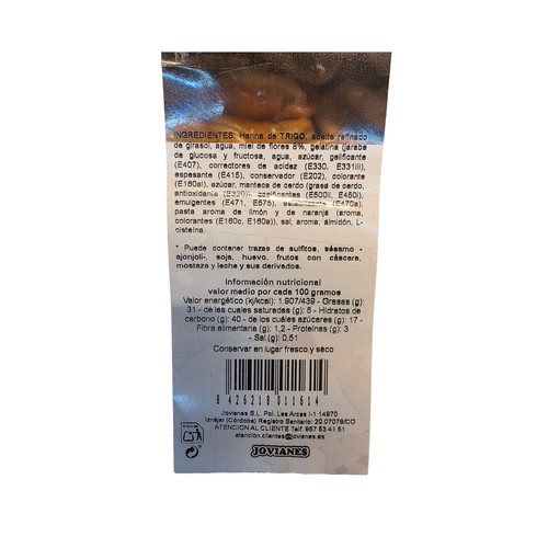 Pestiño de miel 8 uds. 225 g.