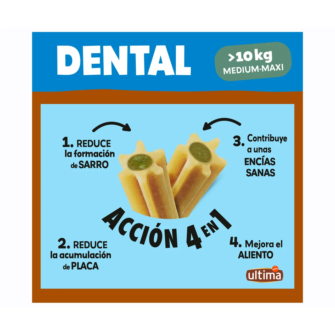 Snack perro medmax dental 7 stick 180 gr.