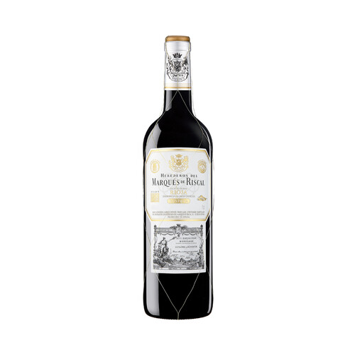 MARQUÉS DE RISCAL  Vino tinto reserva con D.O. Ca. Rioja botella de 75 cl.