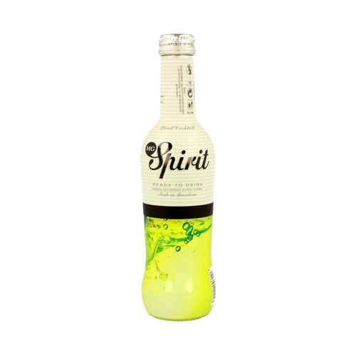 MG SPIRIT Combinado de vodka con lima MG SPIRIT botella de 27,5 cl.