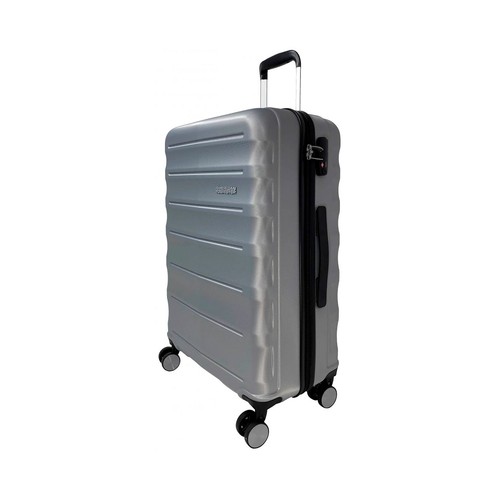 Maleta grande rígida AMERICAN TOURISTER TSA SpeedLink de 77 cm color gris.