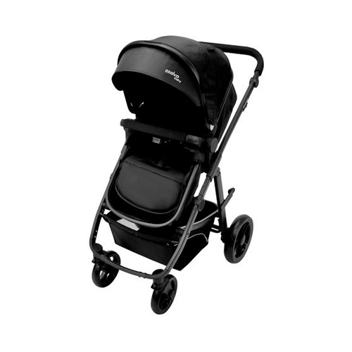 Silla de paseo negra, combi convertible two, ESTAR ASALVO.