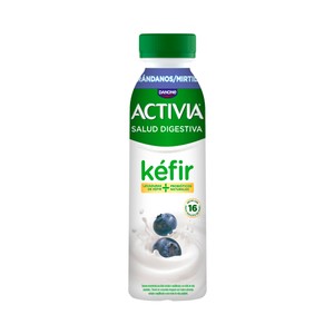 Activia de Danone Kéfir Líquido con Arándanos 272 Ml.  280 ML