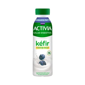 ACTIVIA de Danone Kéfir líquido con arándanos 272 ml.
