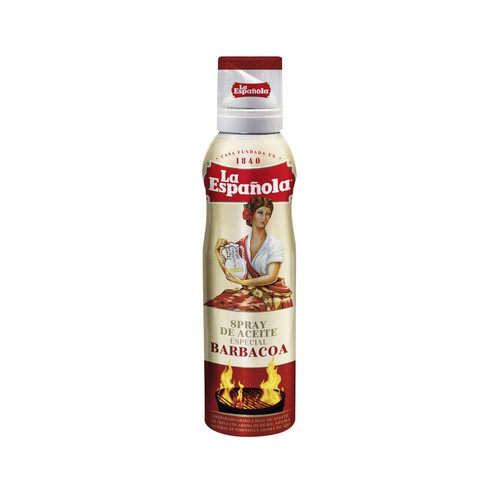 LA ESPAÑOLA Spray de aceite de oliva, especial barbaca 200 ml.