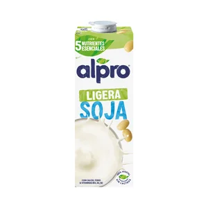 ALPRO Bebida de soja ligera 100% vegetal 1 l.
