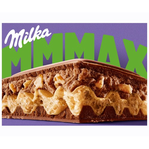 MILKA Chocolate con leche, barquillo y avellanas 270 g.