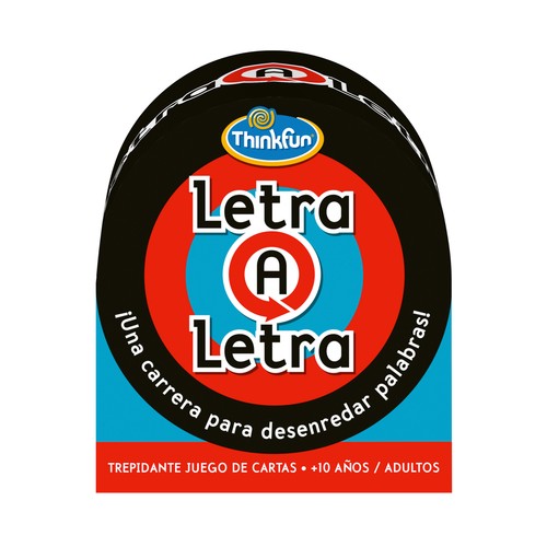Letra a Letra en Español, una carrera para desenredar palabras, Juego de Mesa +10 Años, THINKFUN