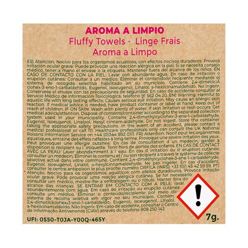 CRISTALINAS Ambientador para armarios Aroma Limpio CRISTALINAS