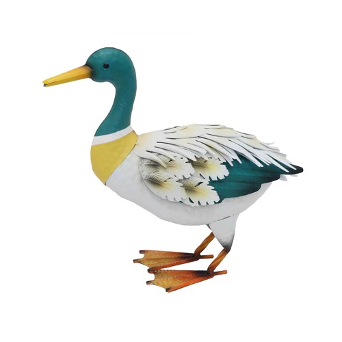 Figura de pato de 37x16x33 cm, GARDENSTAR.