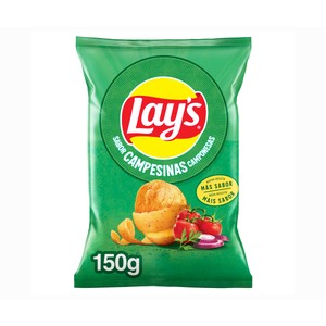 Imagen de LAY'S Campesinas  Patatas fritas lisas receta Campesina de bolsa de 150 g.