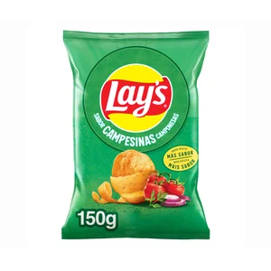 LAY'S Campesinas  Patatas fritas lisas receta Campesina de bolsa de 150 g.