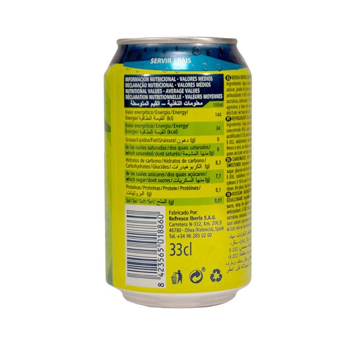 DRINK IT Refresco de limón con gas lata 33 cl.