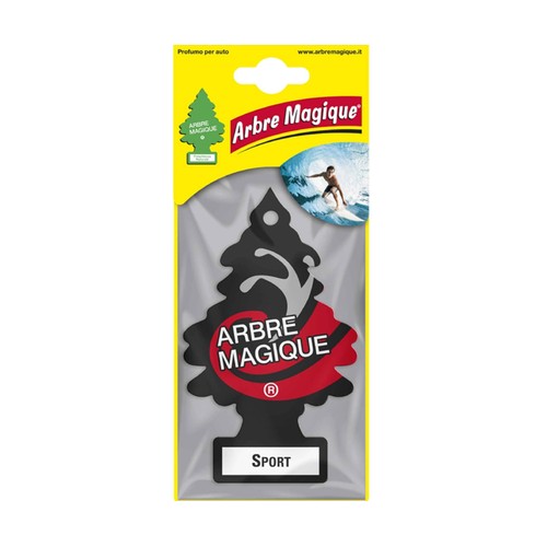 Ambientador de coche mono sport, ARBRE MAGIQUE.