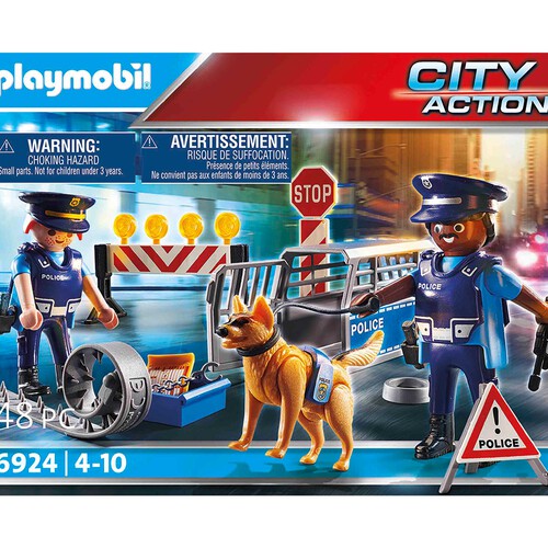 PLAYMOBIL control de policía