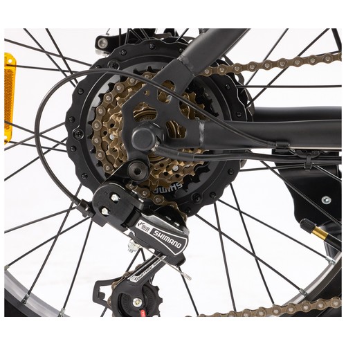 Bicicleta eléctrica plegable NILOX X5 Pro, color negro, 250W, ruedas 20", autonomía 60Km.