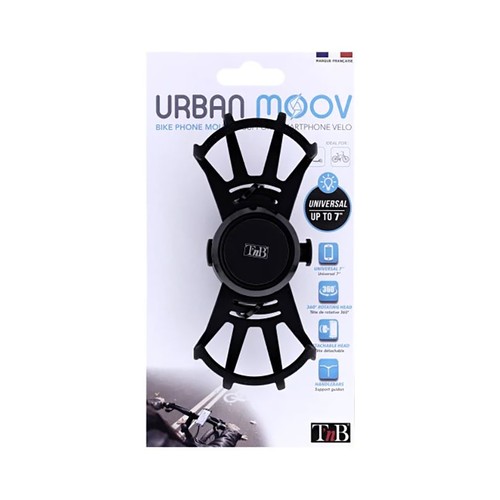 Soporte giratorio desmontable de smartphone para bici/Scooter.