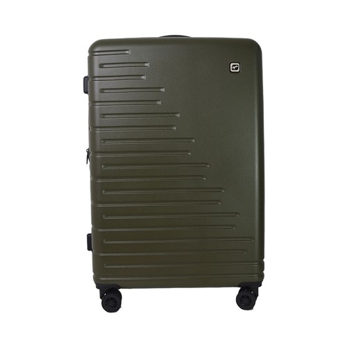 Maleta grande tipo trolley 4 ruedas khaki med:75cm. AIRPORT