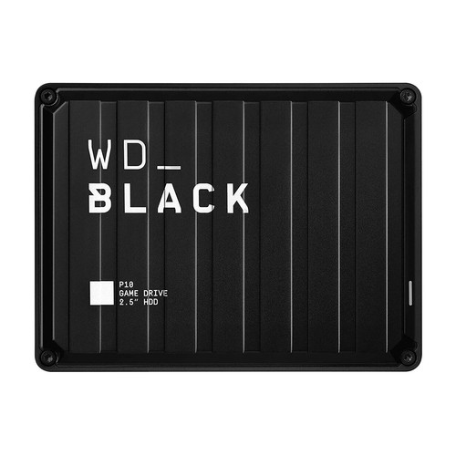 Disco duro externo 4TB WD Black P10 Game Drive, tamaño 2,5, conexión USB 3.2.