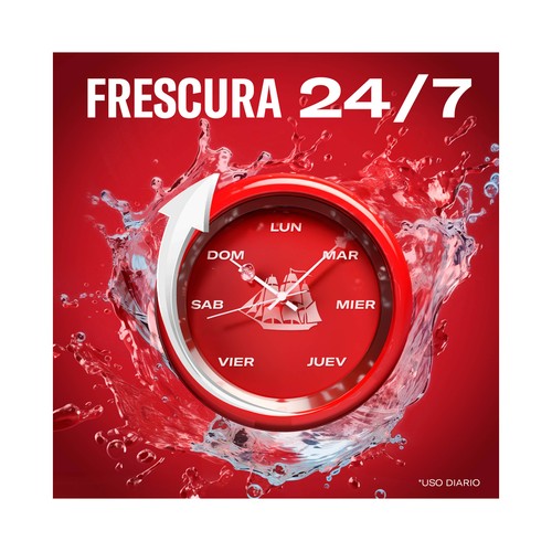 OLD SPICE Captain Desodorante en stick para hombres con acción anti manchas 2 x 50 ml.