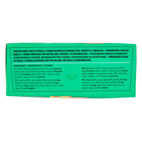 McCAIN Pickers Aros de cebolla congelados, con rebozado crujiente 350 g.