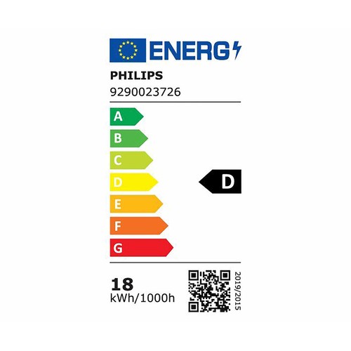 Bombilla Led E27, 17,5W=150W, luz cálida 2700K, 2452lm, PHILIPS.