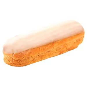 Éclairs de vainilla.