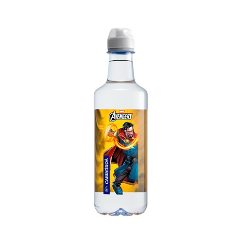 CABREIROA Agua mineral en botella con tapón sport, 1 uds x  50 cl.