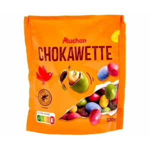 PRODUCTO ALCAMPO Grajeas de cacahuetes chokawette 330 gr.