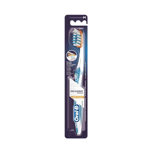 ORAL-B Cepillo de dientes con filametos de dureza media ORAL-B Pro expert.
