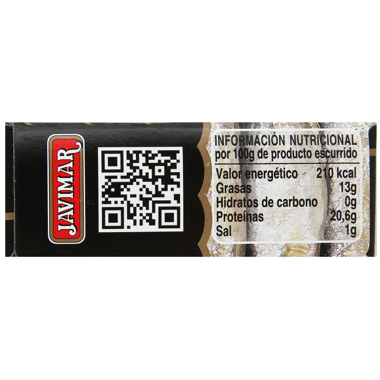 Sardinillas en aceite de oliva 65 g.