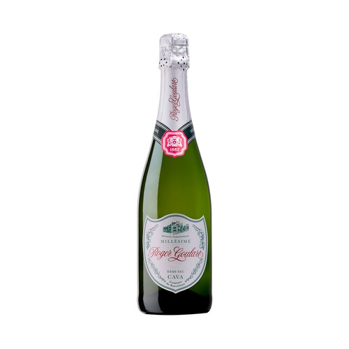 ROGER GOLULART Millésime Cava semi seco, elaborado siguiendo el método tradicional botella 75 cl.