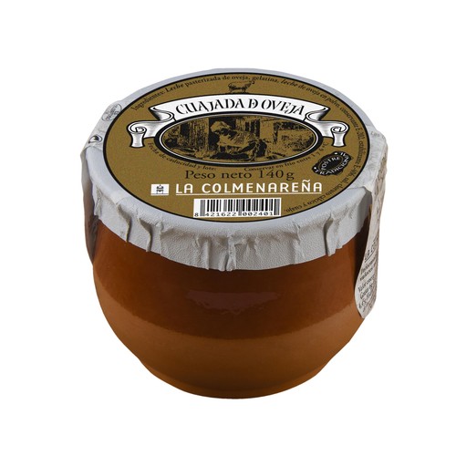 Cuajada de leche de oveja LA COLMENAREÑA 140 g.