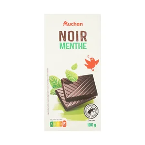 PRODUCTO ALCAMPO Chocolate negro con menta tableta 100 g.