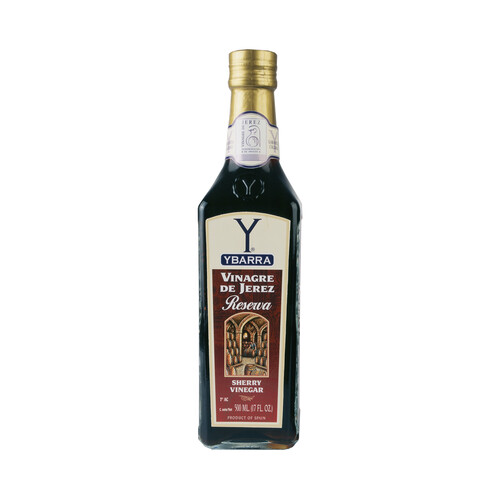 YBARRA Vinagre de vino de Jerez reserva con denominación de origen Jerez YBARRA botella de 500 ml.