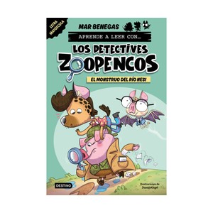 Imagen de Aprende a leer con... ¡Los Detectives Zoopencos! 1. El monstruo del río Nesi, MAR BENEGAS, Editorial Destino. 