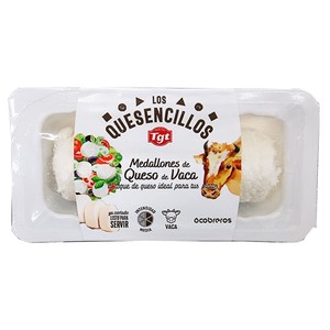 Imagen de TGT Los quesencillos Queso de rulo 100% de vaca precortado 100g