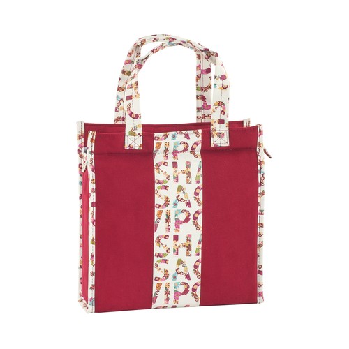 SHAUSA Neceser con divetidos diseños y forma de bolsa de compra.