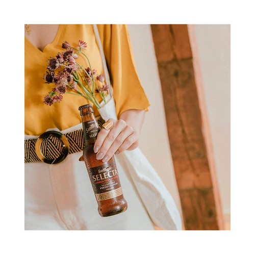 SAN MIGUEL SELECTA Cerveza tostada 33 cl.