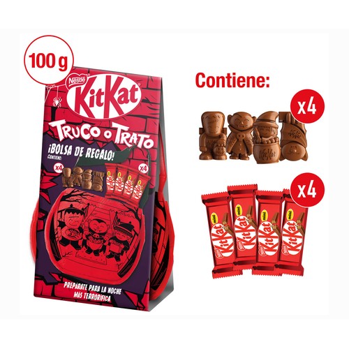 KIT KAT Bolsa truco o trato 99,6 g.