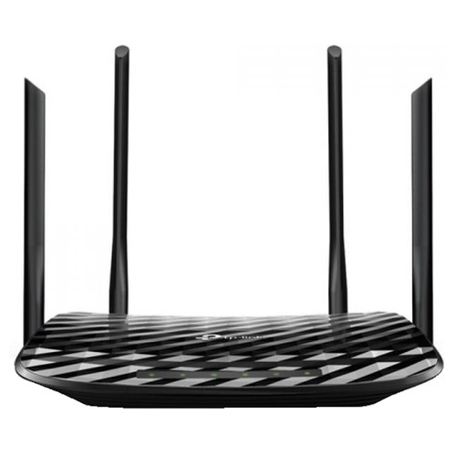 Router Gigabit Inalámbrico TP-LINK Archer C6, AC1200, doble banda, 4 puertos Gigabit Ethernet, 4 antenas.