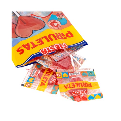 FIESTA Piruletas, 7uds.  x 91 g.