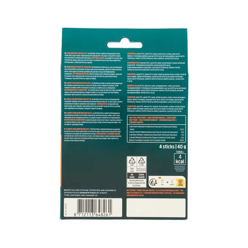 ROSEWOOD Snack para gato deli rolls pollo y salmón 40 gr.